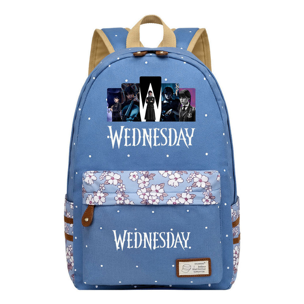 Printed Student Backpack, Fashionable And Casual Backpack