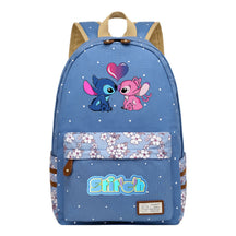 Interstellar Baby Stitch Printed Youth Student Backpack Casual Backpack