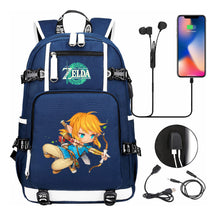 Printed Teenage Student Backpack For Men And Women With Backpacks