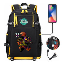 Printed Backpack For Men And Women With Large Capacity Leisure Travel Backpack