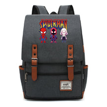 Superhero Print Youth Student Backpack For Men And Women, Casual Belt Buckle, Classic Backpack