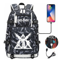Magic School Usb Youth Student Backpack For Men And Women Leisure Travel Backpack