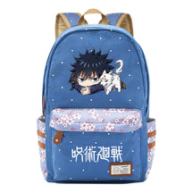 Cartoon Spell Battle Youth Girls Student School Bag Men's And Women's Leisure Canvas Backpack