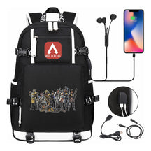 Game Apex Hero Print Usb Large Capacity Youth Student School Bag Men's And Women's Leisure Travel Backpack