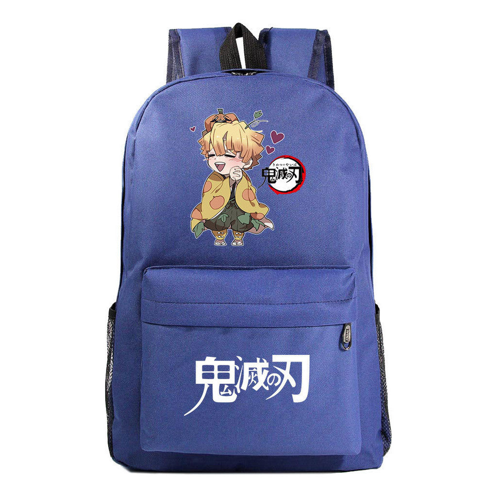 Comic Cartoon Fashion Printed Youth Student Backpack For Men And Women's Leisure Backpack