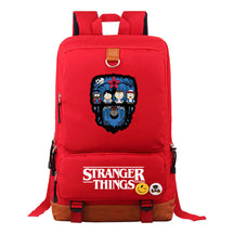 Strange Story Printed Youth Student School Bag Large Capacity Travel Bag Men's And Women's Backpack