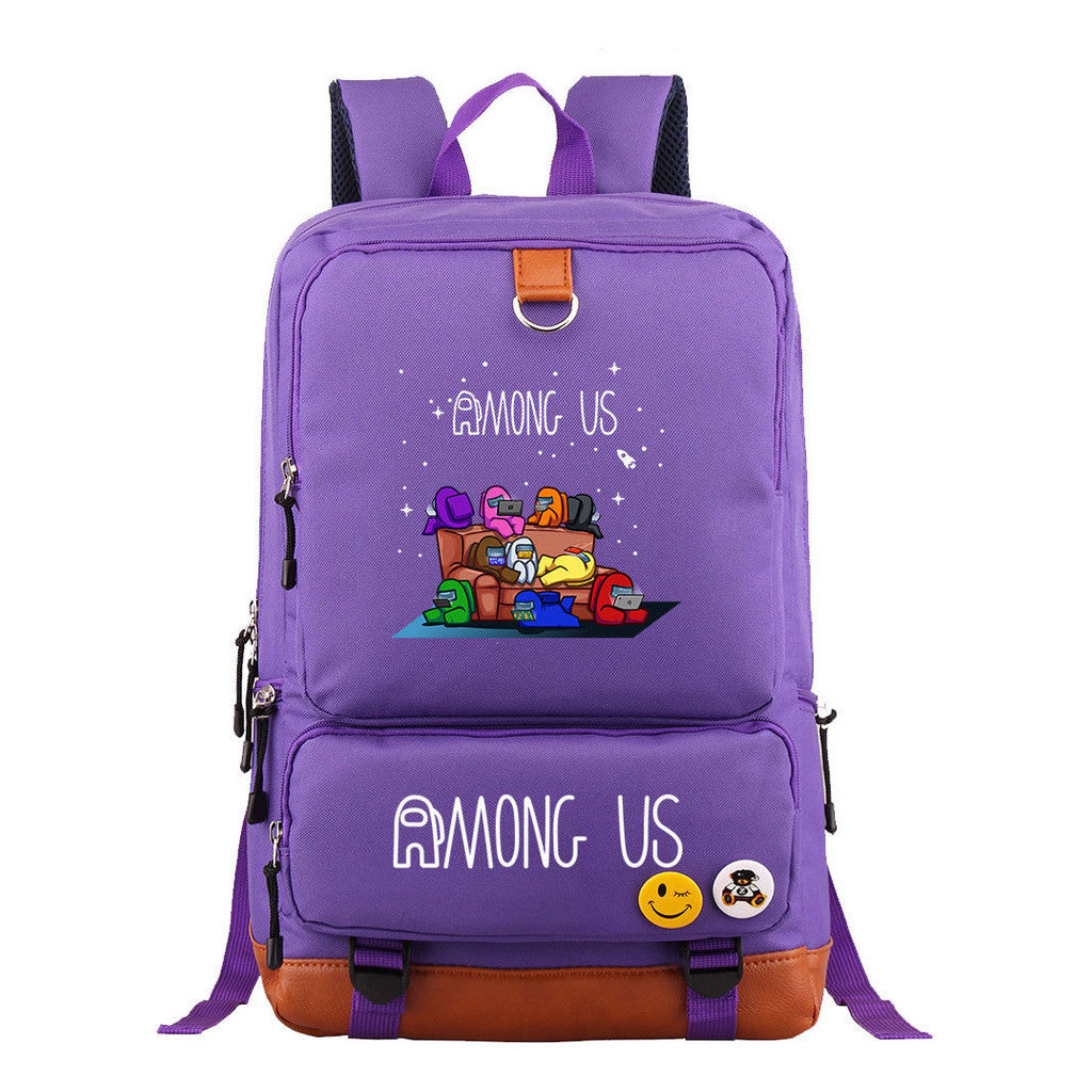 Youth Student Backpack, Large Capacity Travel Bag, Men's And Women's Backpack