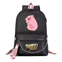 Cartoon Strange Town Youth Student School Bag Men's And Women's Leisure Travel Backpack