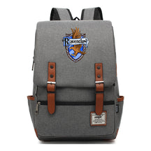 School Of Witchcraft And Wizardry Printed Youth Student School Bag Casual Belt Buckle Classic Backpack