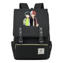 Anime My Heroes Academy Printed Youth Student School Bag Casual Belt Buckle Classic Backpack