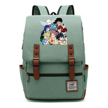 Printed Teenage Student Backpack For Men And Women With Casual Belt Buckle Classic Backpack 38*27*12.5cm
