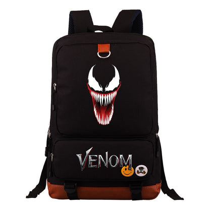 Fashion Print School Bag Backpack Travel Bag