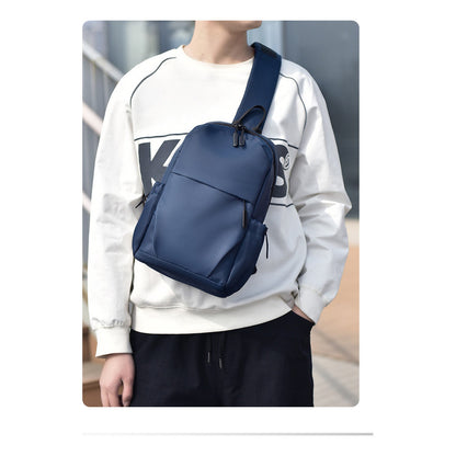 Men's Lightweight Shoulder Bag, Small Backpack, Casual Mobile Phone Bag, Multifunctional Diagonal Cross Bag, Shoulder Bag, Backpack
