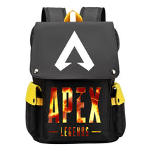 Apex Hero Print Usb Charging Head Youth School Bag Casual Backpack