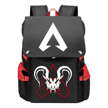 Apex Hero Print Usb Charging Head Youth School Bag Casual Backpack