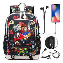 Usb Youth Student Backpack For Men And Women's Leisure Sports Backpack