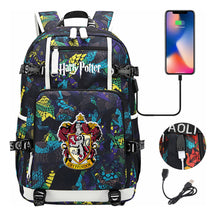 Magic School Usb Youth Student Backpack For Men And Women Leisure Travel Backpack