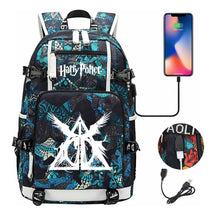 Magic School Usb Youth Student Backpack For Men And Women Leisure Travel Backpack