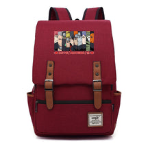 Naruto Printed Student Backpack Casual Belt Buckle Classic Backpack