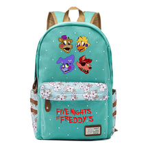 Toy Bear Game Fashion Printed Youth Girls School Bag Men's And Women's Leisure Canvas Backpack