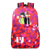 Anime My Heroes Academy Printed Youth Student Backpack Men's And Women's Leisure Backpack