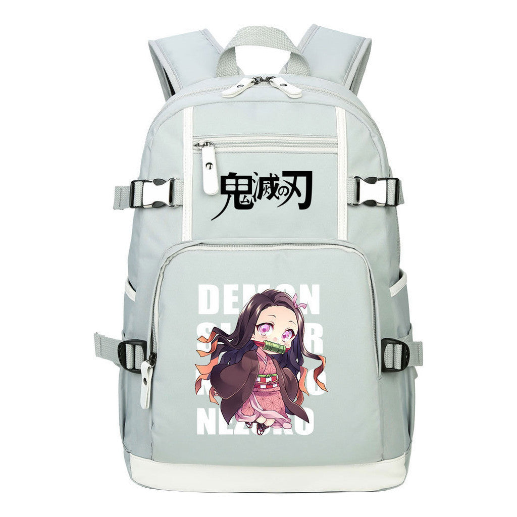 Anime Youth Student School Bag Men's And Women's Backpack Leisure Travel Backpack