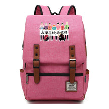 Volleyball Youth Printed Youth Student School Bag Men's And Women's Leisure Belt Buckle Classic Backpack