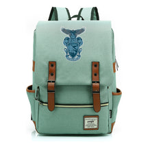 School Of Witchcraft And Wizardry Printed Student Backpack For Men And Women, Casual Belt Buckle, Classic Backpack