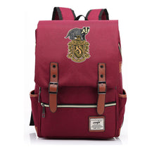 Printed Youth Student School Bag Casual Belt Buckle Classic Backpack 38*27*12.5cm