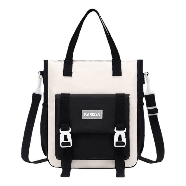 Student Backpack, Shoulder Bag, Large Capacity Handbag, Art Bag