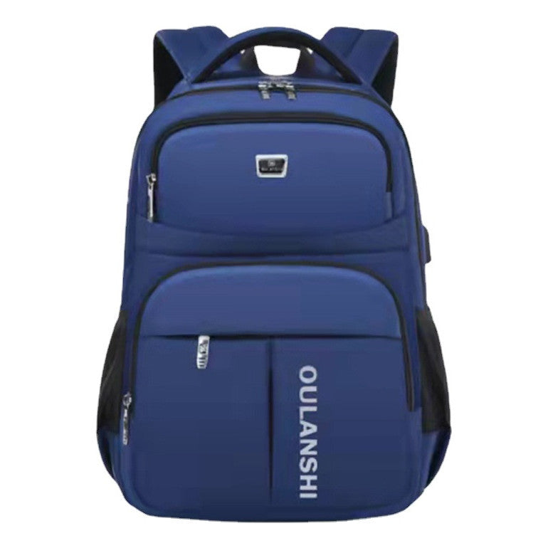 Double Shoulder Computer Bag, Large Capacity Business Travel Mountaineering Bag, Student Backpack
