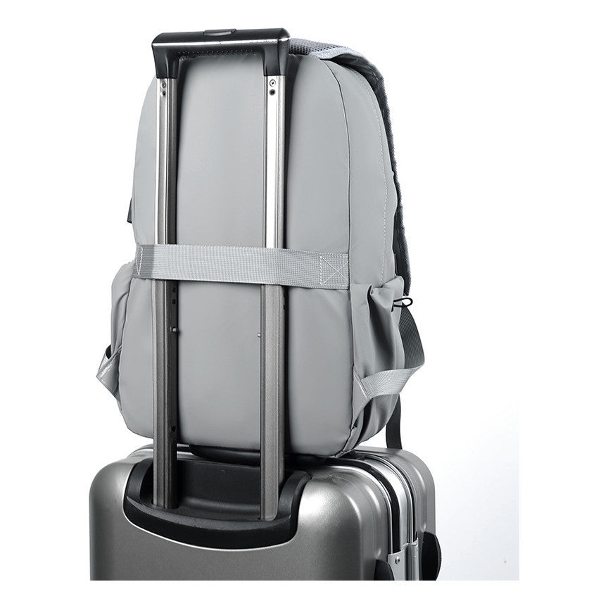 Usb Backpack For Men's Business Computer Bag, Casual Large Capacity Lightweight Sports Bag, Backpack