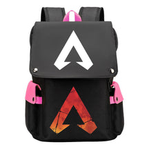 Apex Hero Print Usb Charging Head Youth School Bag Casual Backpack