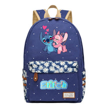 Interstellar Baby Stitch Printed Youth Student Backpack Casual Backpack