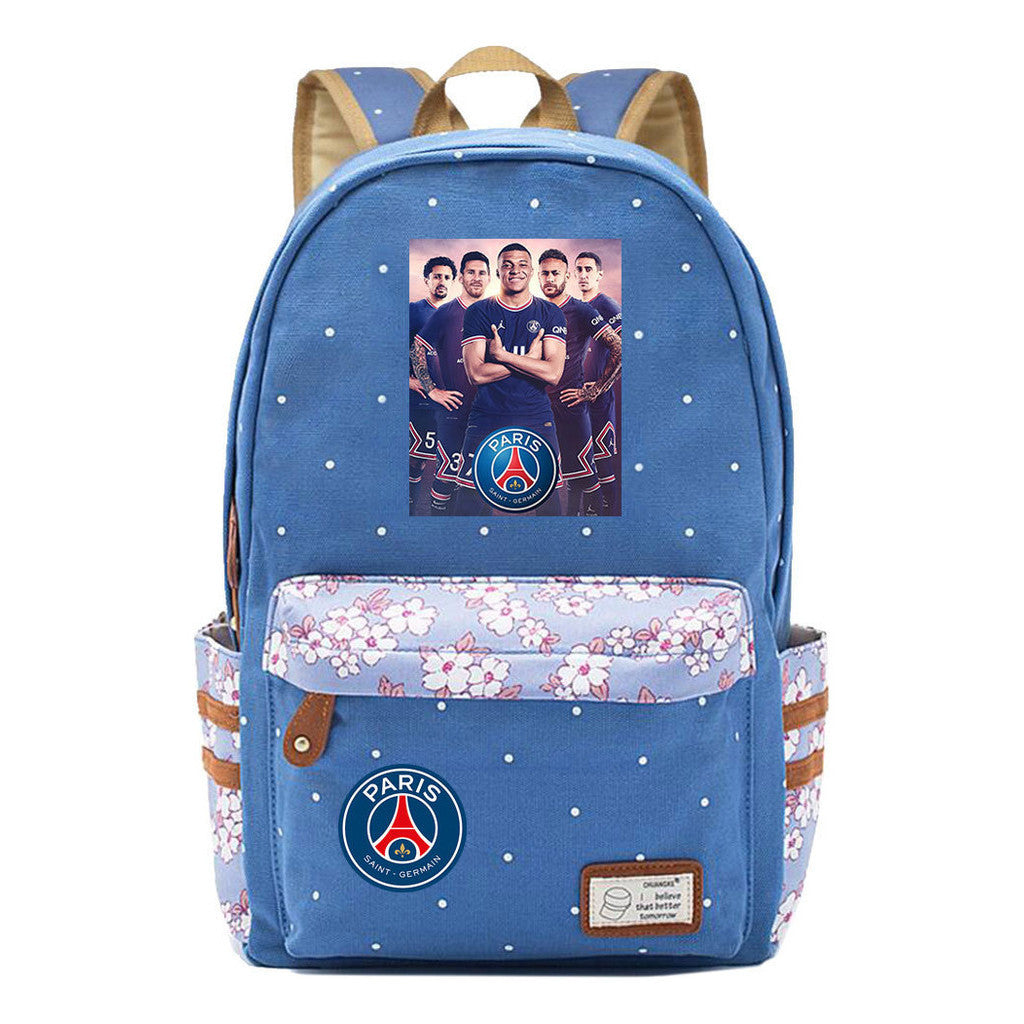 Printed Teenage Student Backpack, Fashionable Men's And Women's Casual Backpack