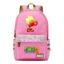 Game Plants Battle Printed Teenage Girl Student Backpack For Men And Women's Leisure Backpack
