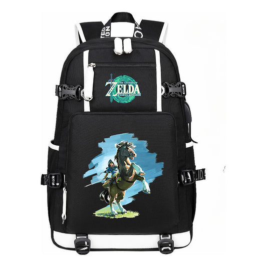 Printed Teenage Student Backpack For Men And Women's Travel Backpacks