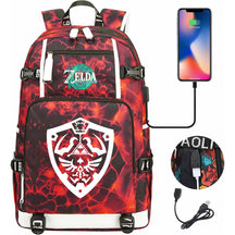Printed Teenage Student Backpack For Men And Women's Leisure Travel Backpack