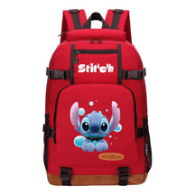 Anime Star Baby Stitch Printed Student Backpack Men And Women's Leisure Travel Backpack
