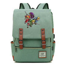 The Tears Of The Kingdom Of Zelda Game Printed Student Backpack Usb Men's And Women's Casual Backpack