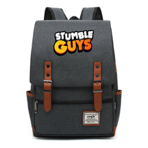 Printed Teenage Student Backpack With Casual Belt Buckle Backpack