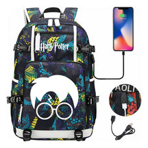 Magic School Usb Youth Student Backpack For Men And Women Leisure Travel Backpack