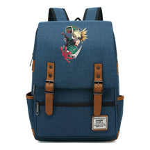 Anime My Heroes Academy Printed Youth School Bag For Men And Women Leisure Belt Buckle Classic Backpack