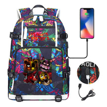 Toy Bear Game Peripheral Usb Youth Student School Bag Leisure Large Capacity Travel Backpack