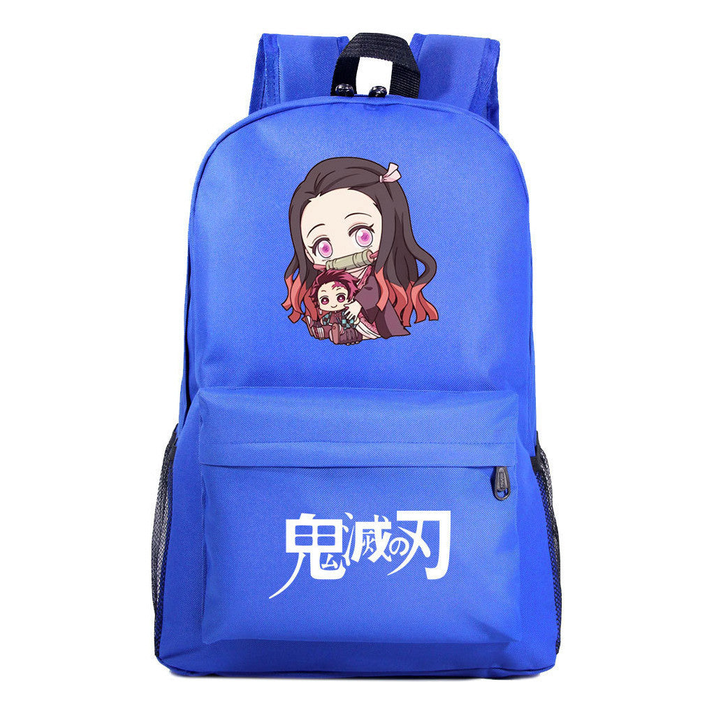 Fashion Printed Youth Student Backpack For Men And Women's Leisure Backpack