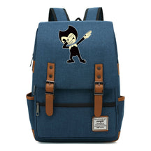 Printed Teenage Student Backpack For Men And Women With Casual Belt Buckle Classic Backpack
