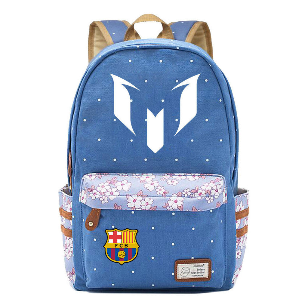 Printed Teenage Student Backpack For Men And Women's Leisure Backpack
