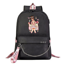 Usb Youth Student Backpack For Boys And Girls Leisure Travel Backpack