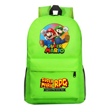Super Mario Starry Sky Student Backpack For Men And Women's Leisure Travel Backpack