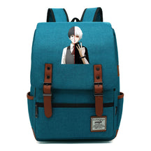 Tokyo Ghoul Student School Bag Men's And Women's Leisure Belt Buckle Backpack